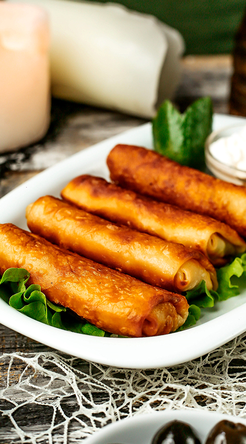 sashimi japonés de gambas
